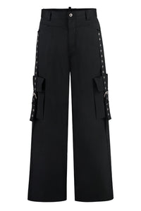 Cotton cargo-trousers